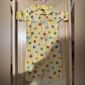 Hanna Andersson Baby 2-Way Zip Shortie Sleeper